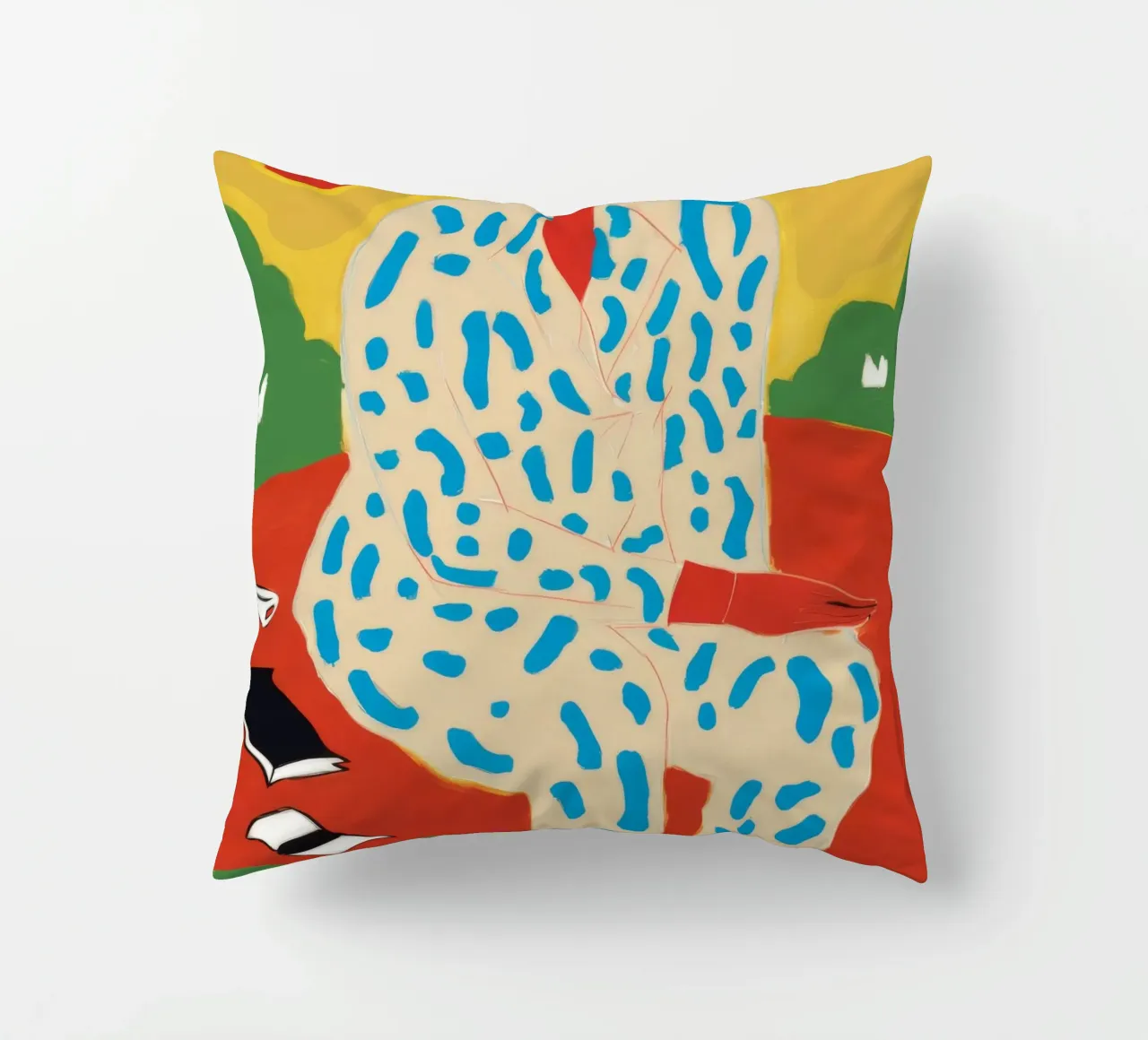 Table of Thoughts decorative cushion by Arcane Shade