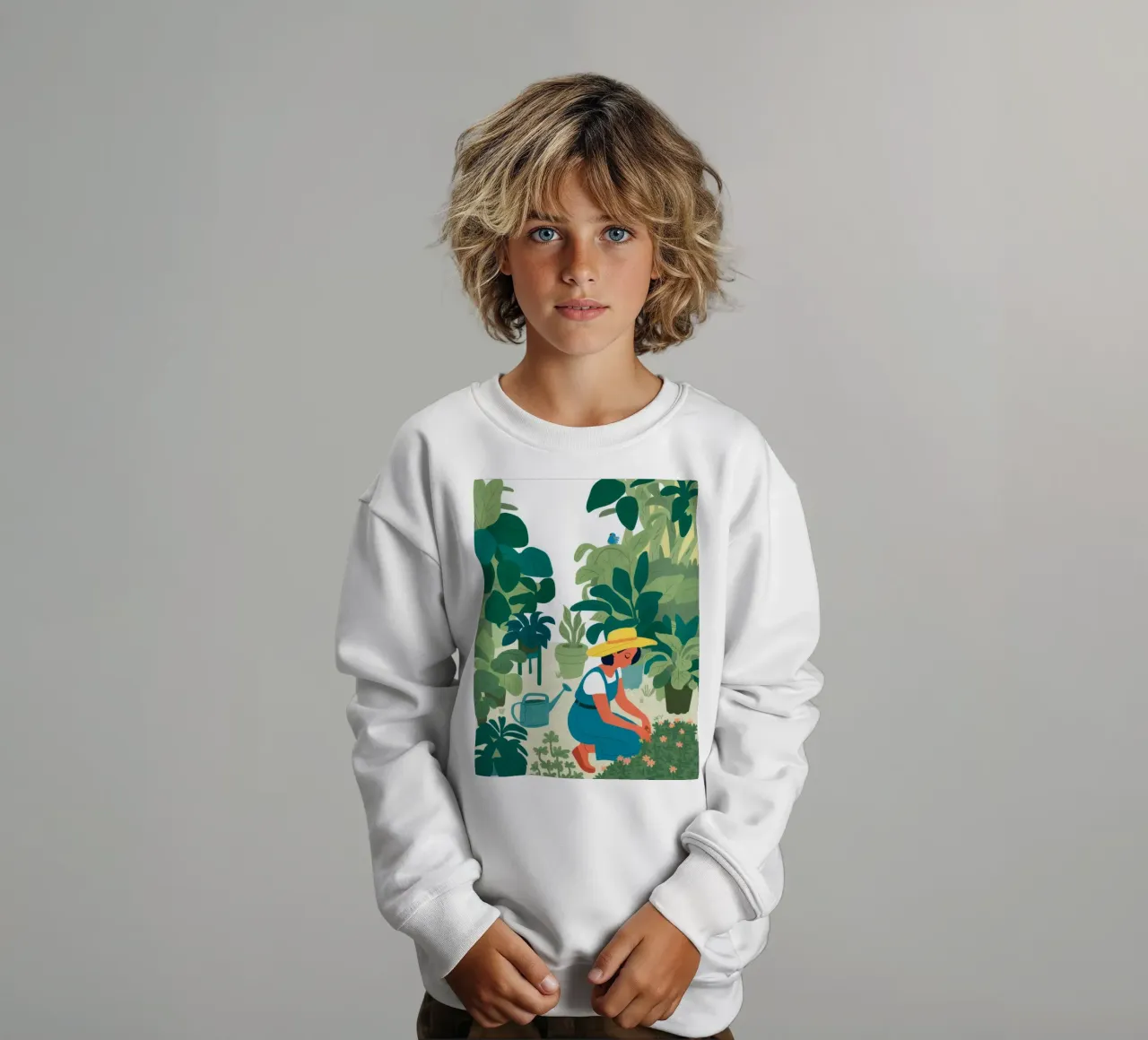 Giardino Tempo di calma felpa bambino da Arcane Shade