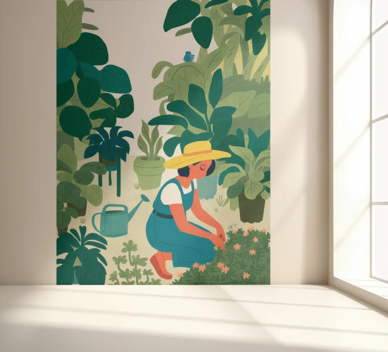 Garden Time Calm photo wallpaper by Arcane Shade