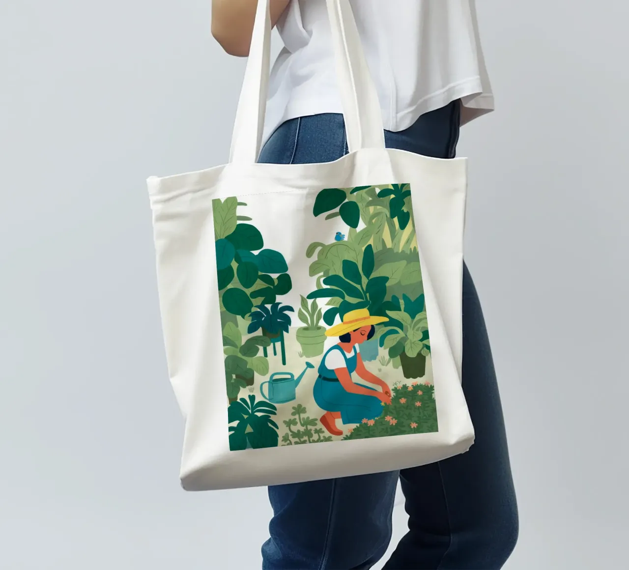 Garden Time Calm tote bag by Arcane Shade