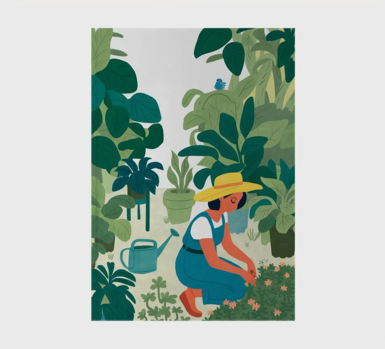 Garden Time Calm notebook by Arcane Shade