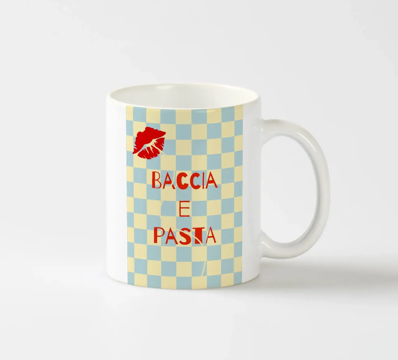 bacia e pasta. tazza in ceramica da FRICKE DESIGN