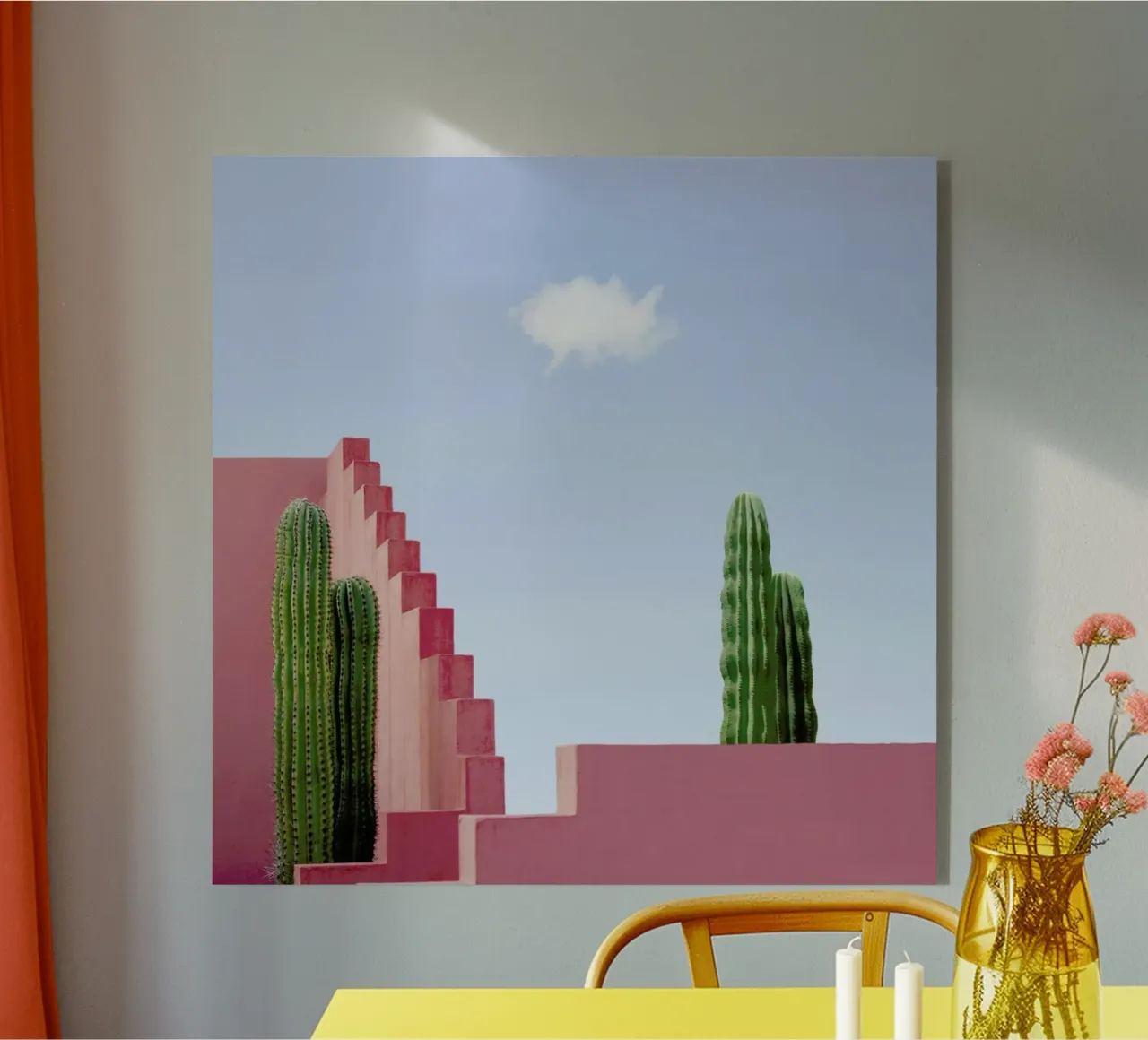 Cactus Meeting plexiglass da Rupert Höller