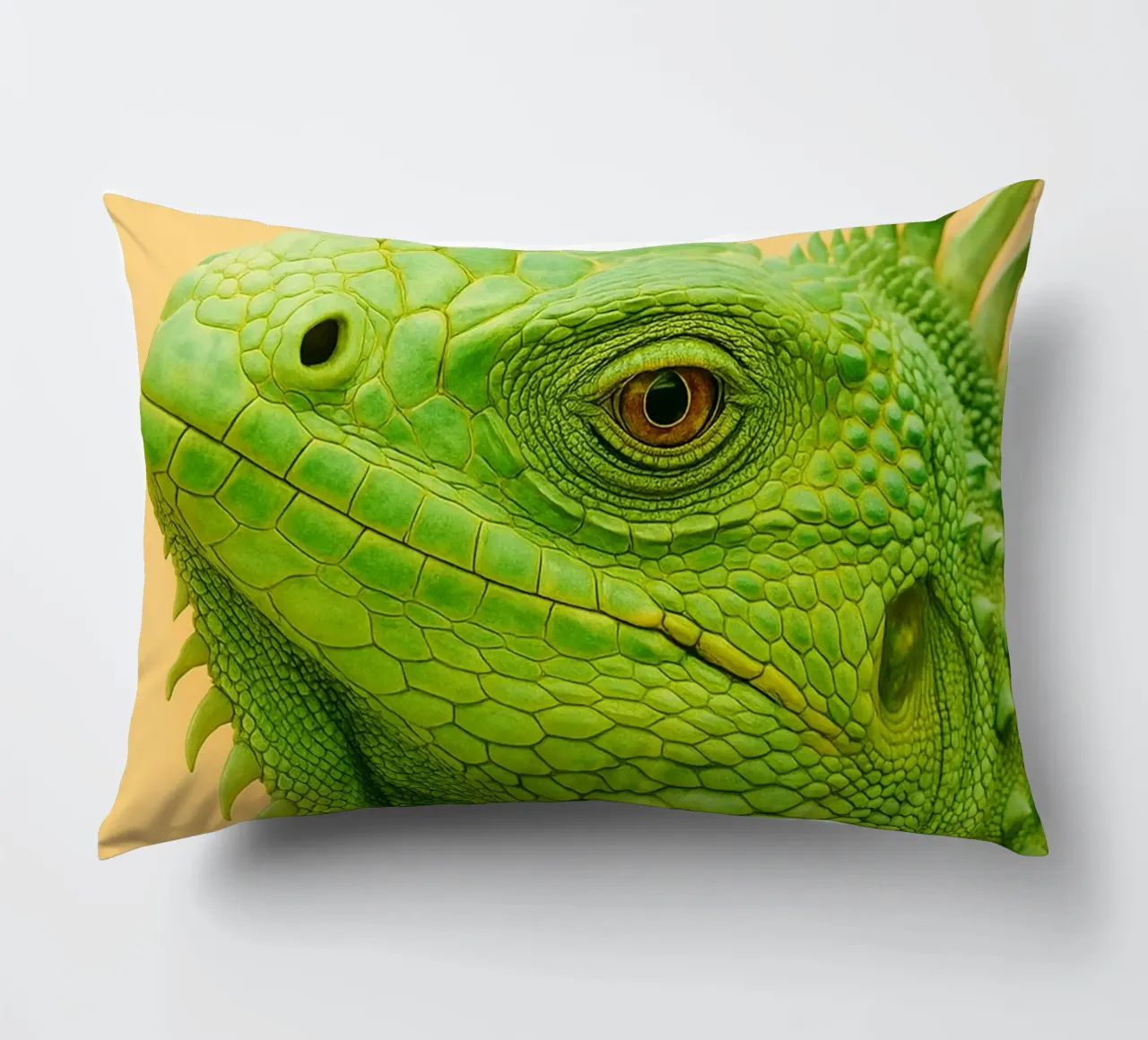 Faccia da iguana cuscino da kukupuu
