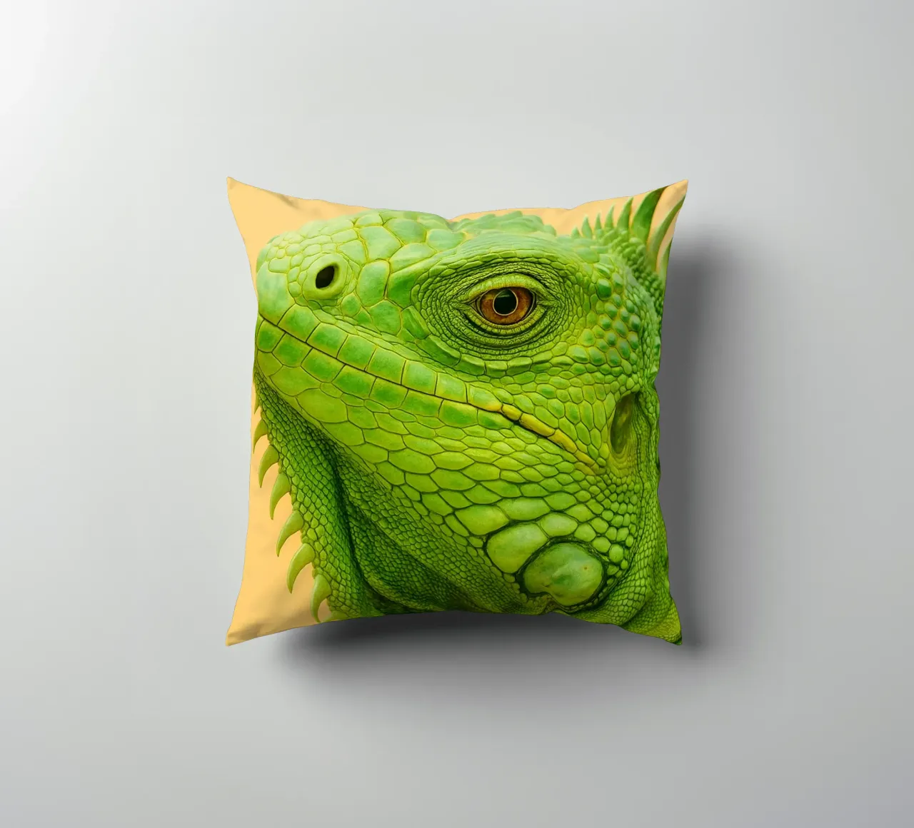 Faccia da iguana cuscino da kukupuu