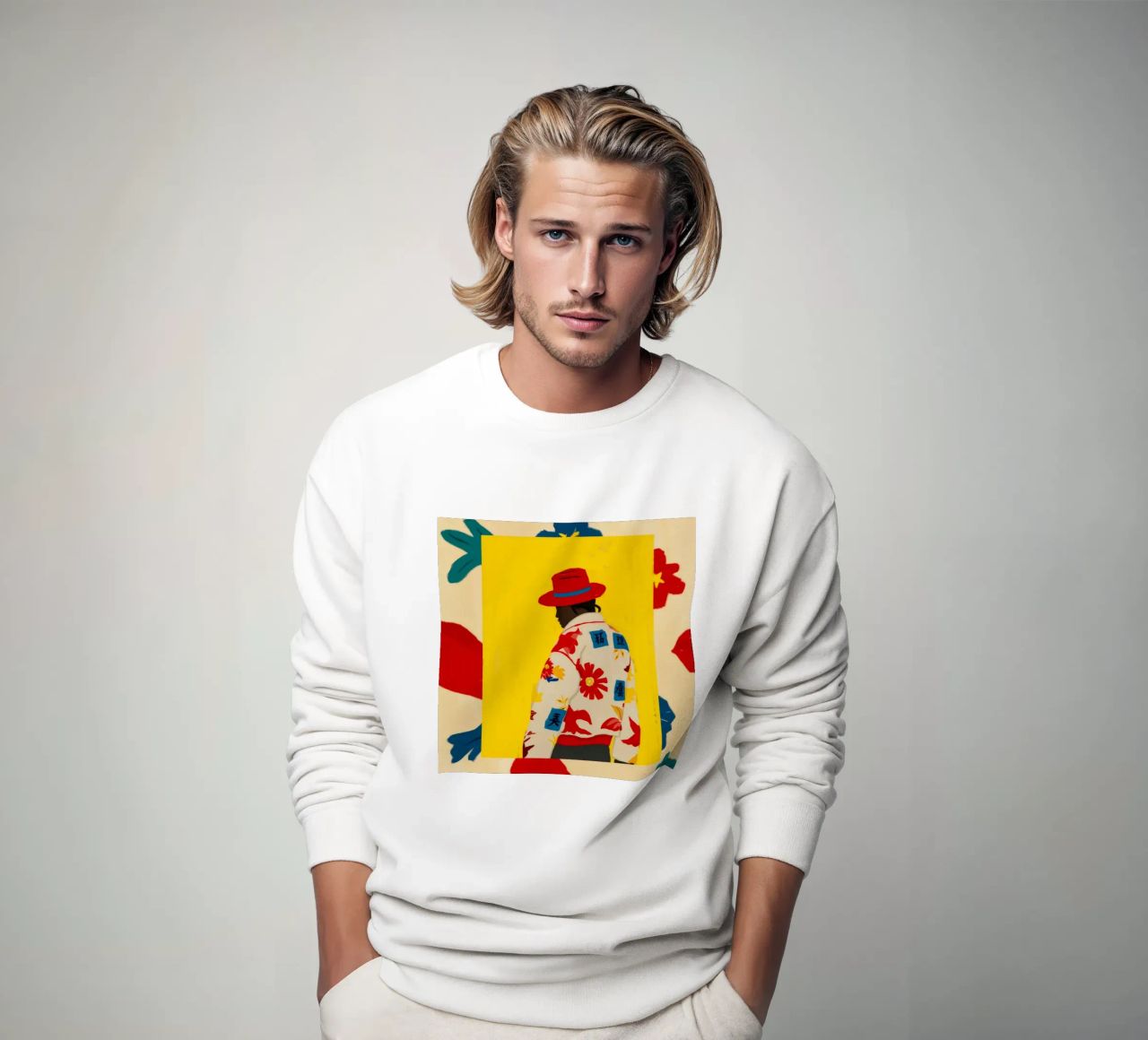 Camicia floreale Vibe felpa da Arcane Shade