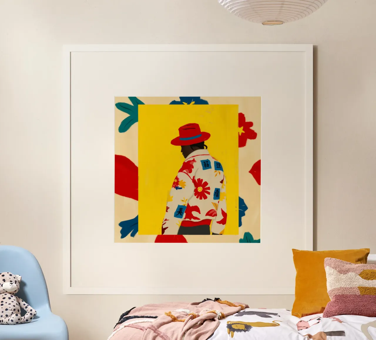 Florales Hemd Vibe Poster von Arcane Shade