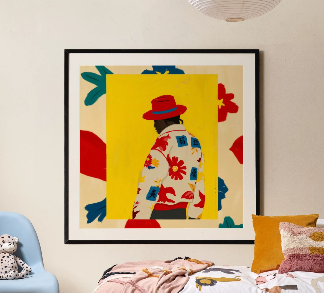 Bloemen overhemd vibe poster van Arcane Shade