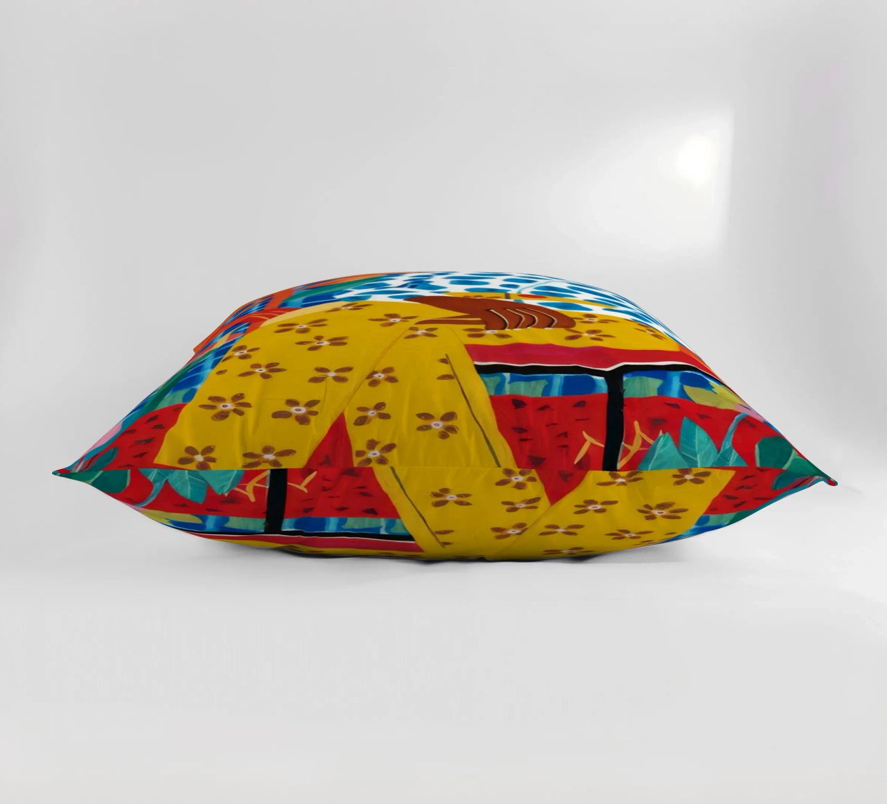 Patterned Peace Room decorative cushion by Arcane Shade