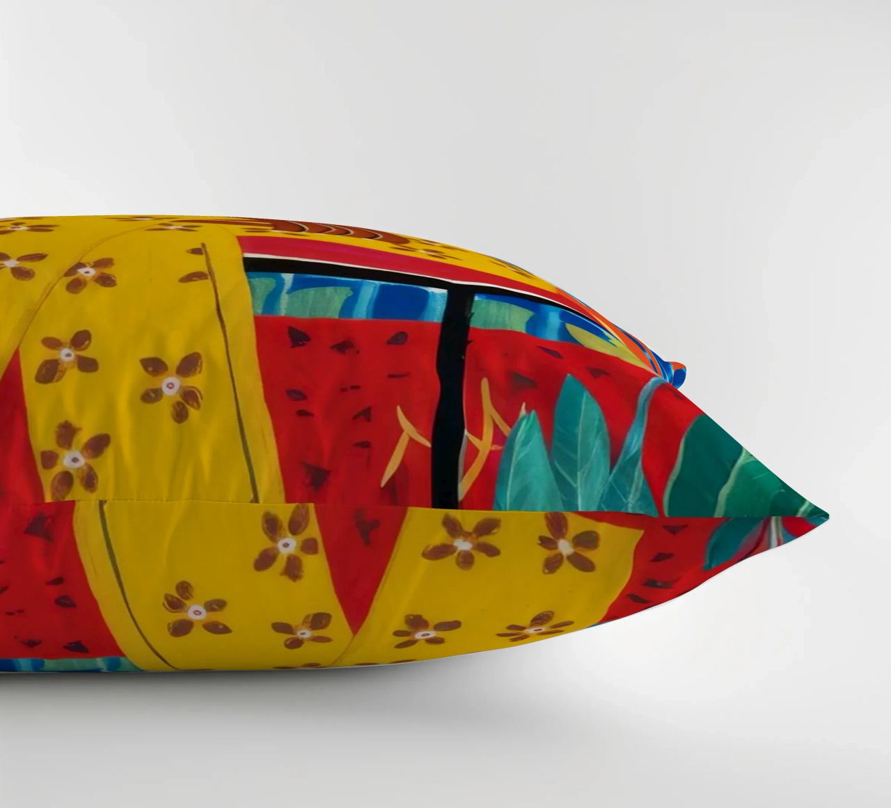 Patterned Peace Room decorative cushion by Arcane Shade