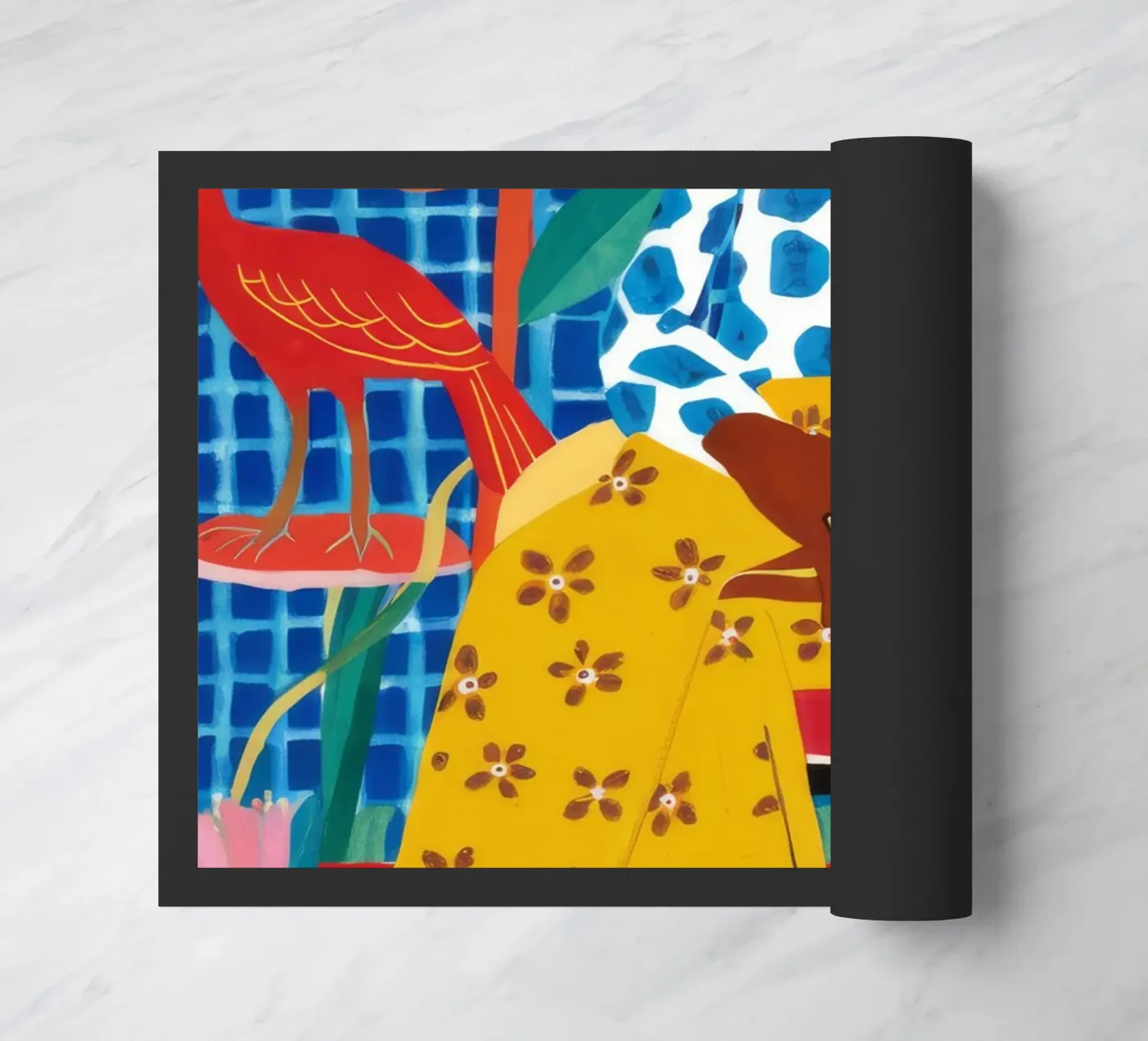 Patterned Peace Room deurmat van Arcane Shade