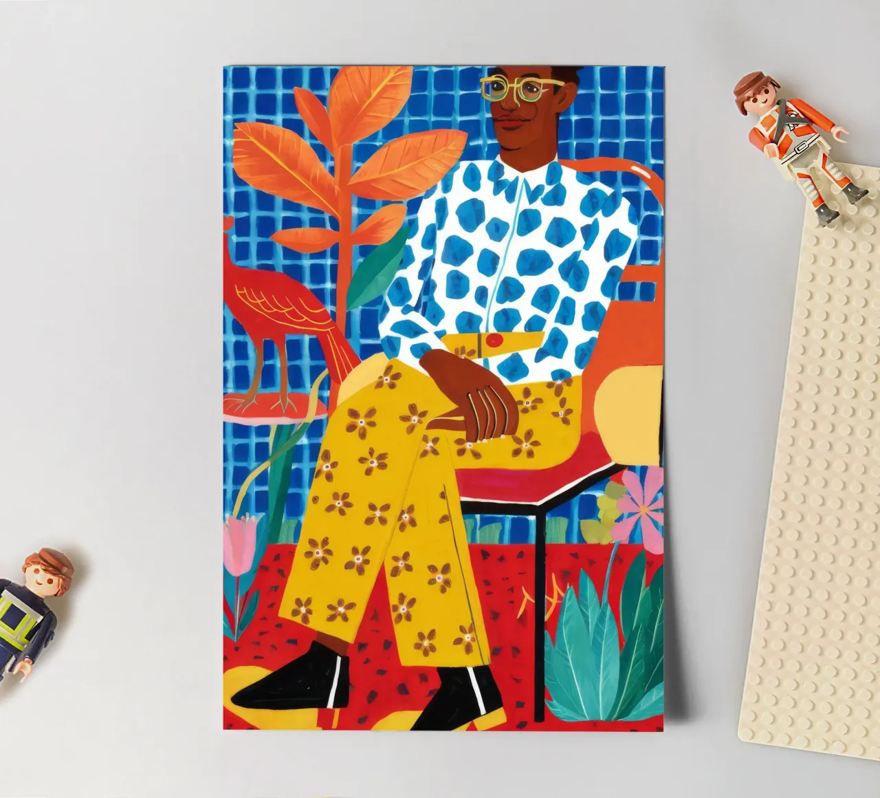 Patterned Peace Room sticker sheet by Arcane Shade