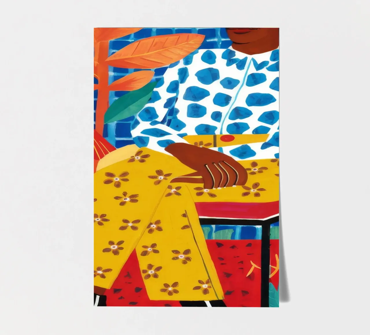 Patterned Peace Room sticker sheet by Arcane Shade