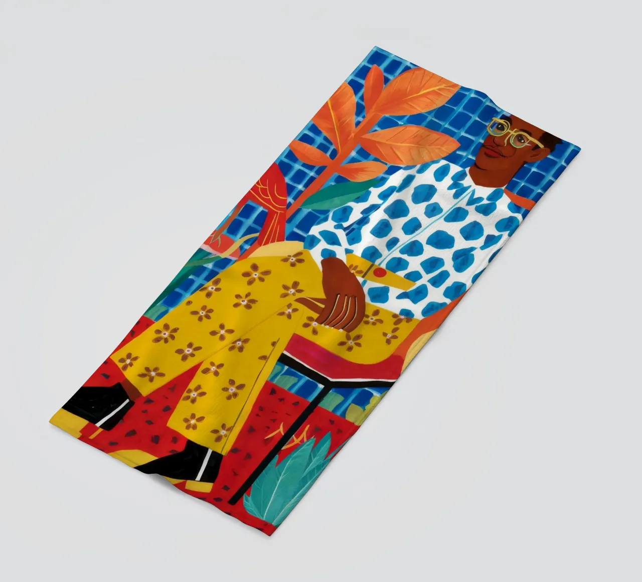 Camera della pace a motivi telo mare da Arcane Shade