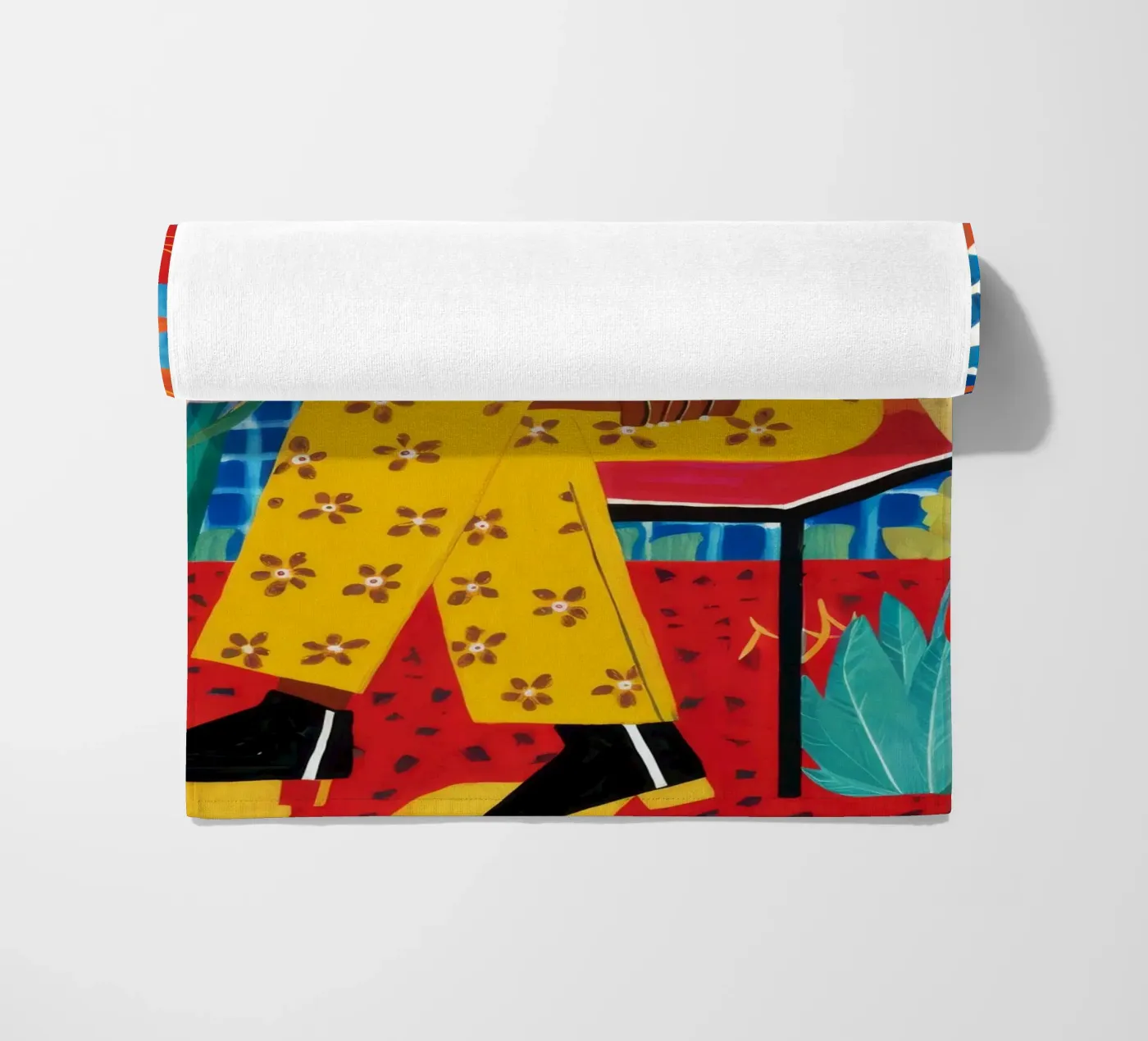 Camera della pace a motivi telo mare da Arcane Shade