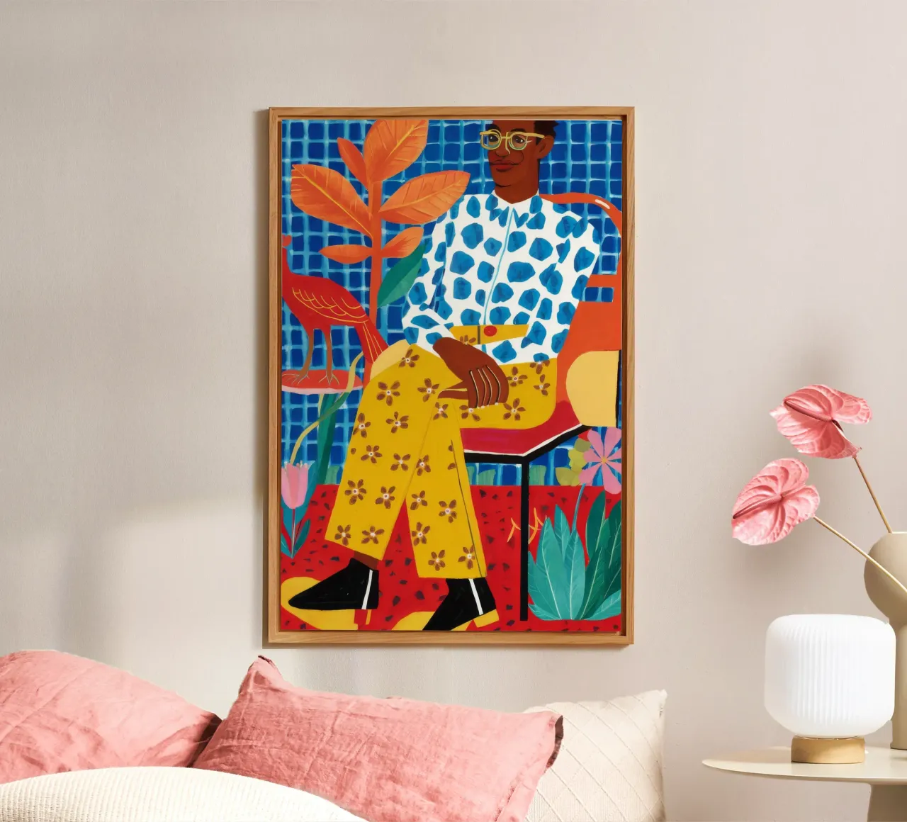 Patterned Peace Room forex plate by Arcane Shade