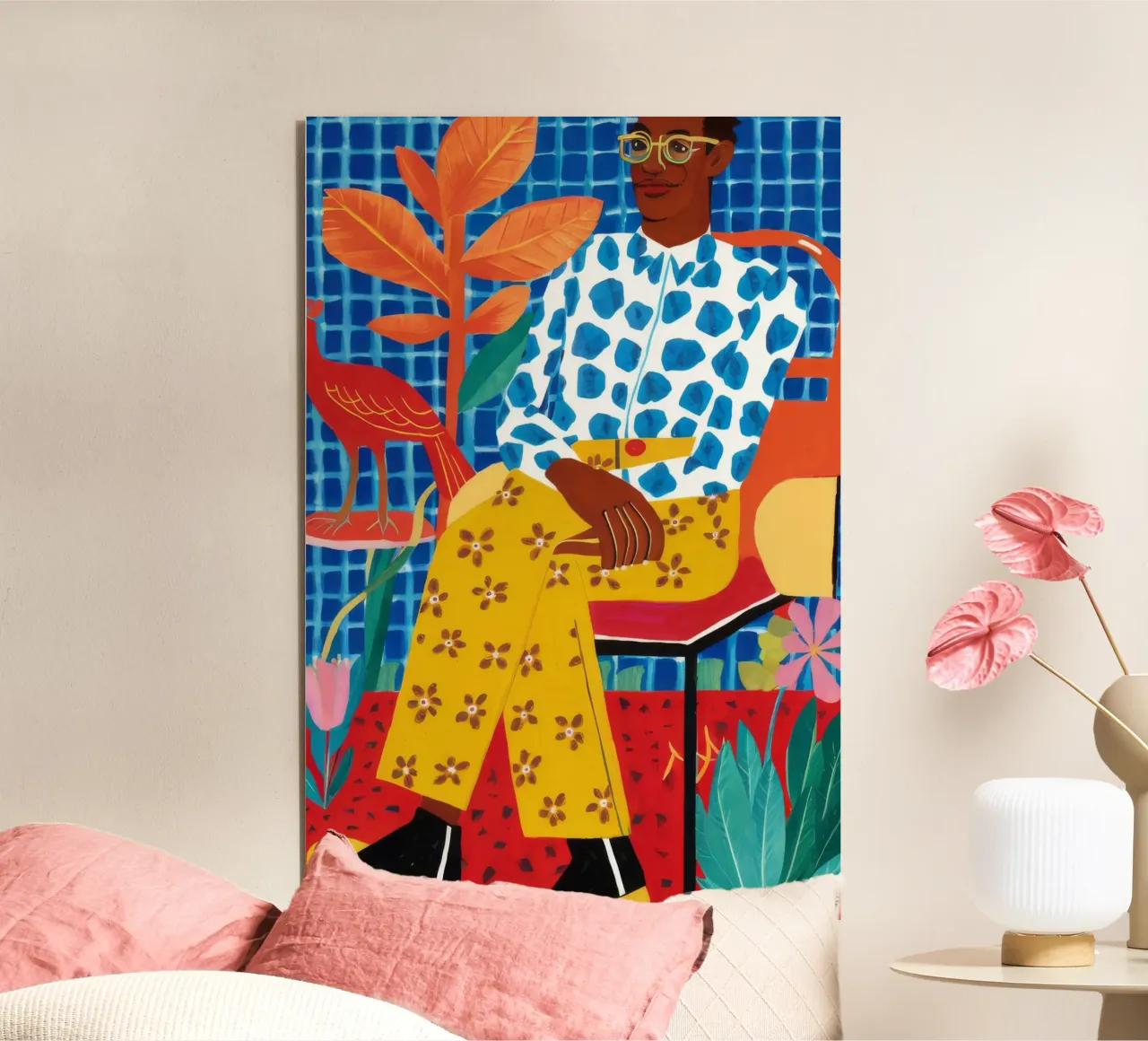 Patterned Peace Room forex plate by Arcane Shade