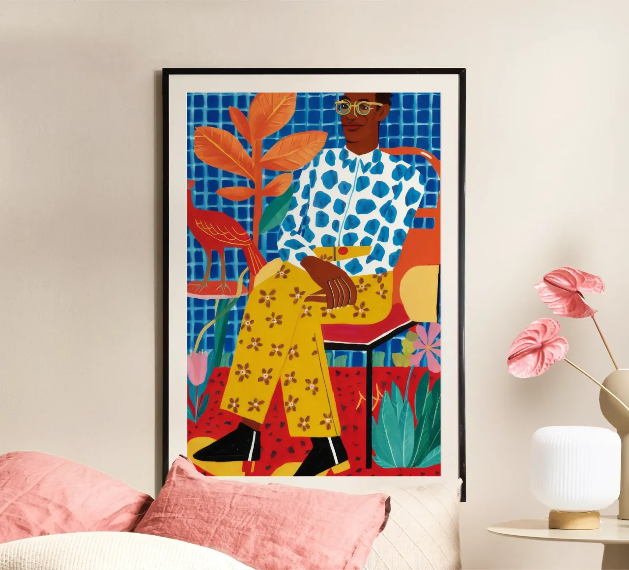 Patterned Peace Room poster by Arcane Shade