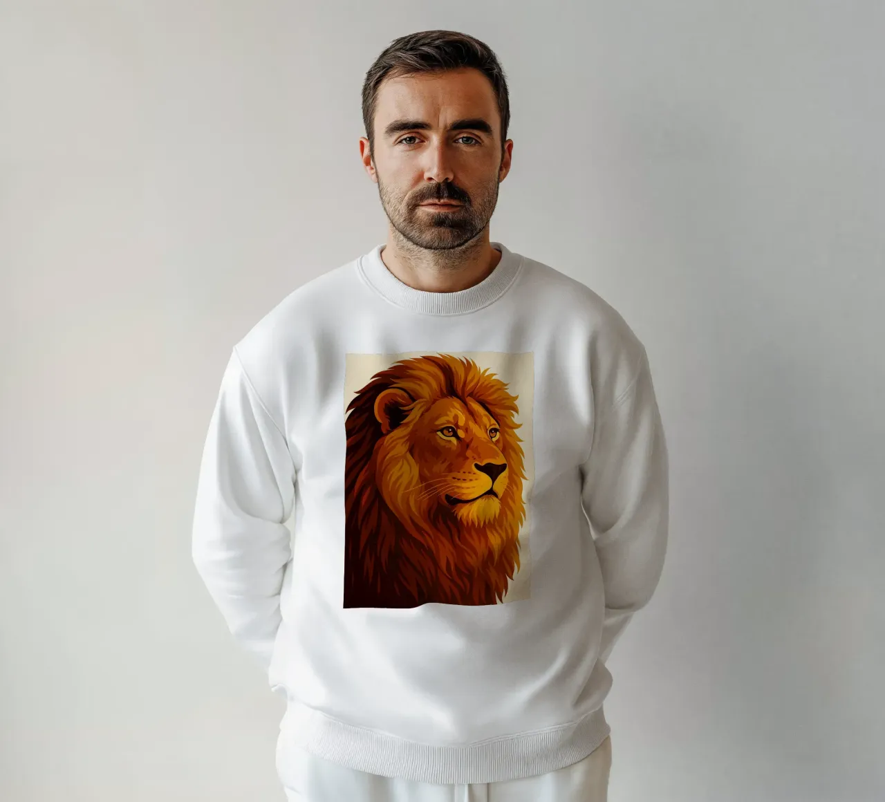 Volto di Lione felpa da kukupuu