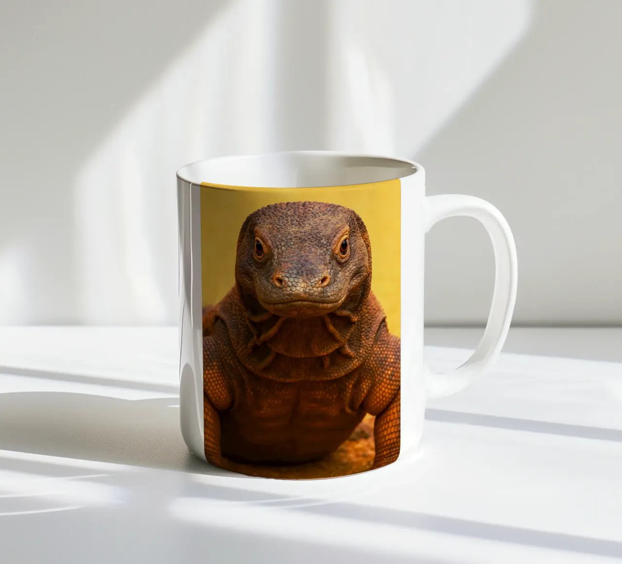 komodo Beautiful Face tazza in ceramica da kukupuu