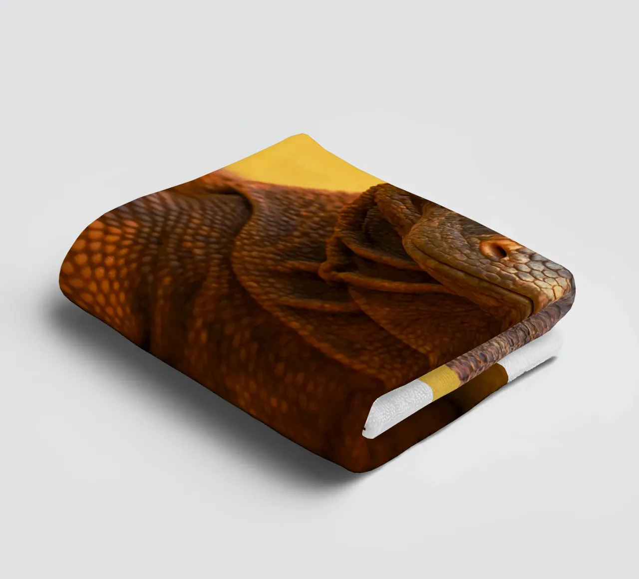 komodo mooi gezicht badhanddoek van kukupuu