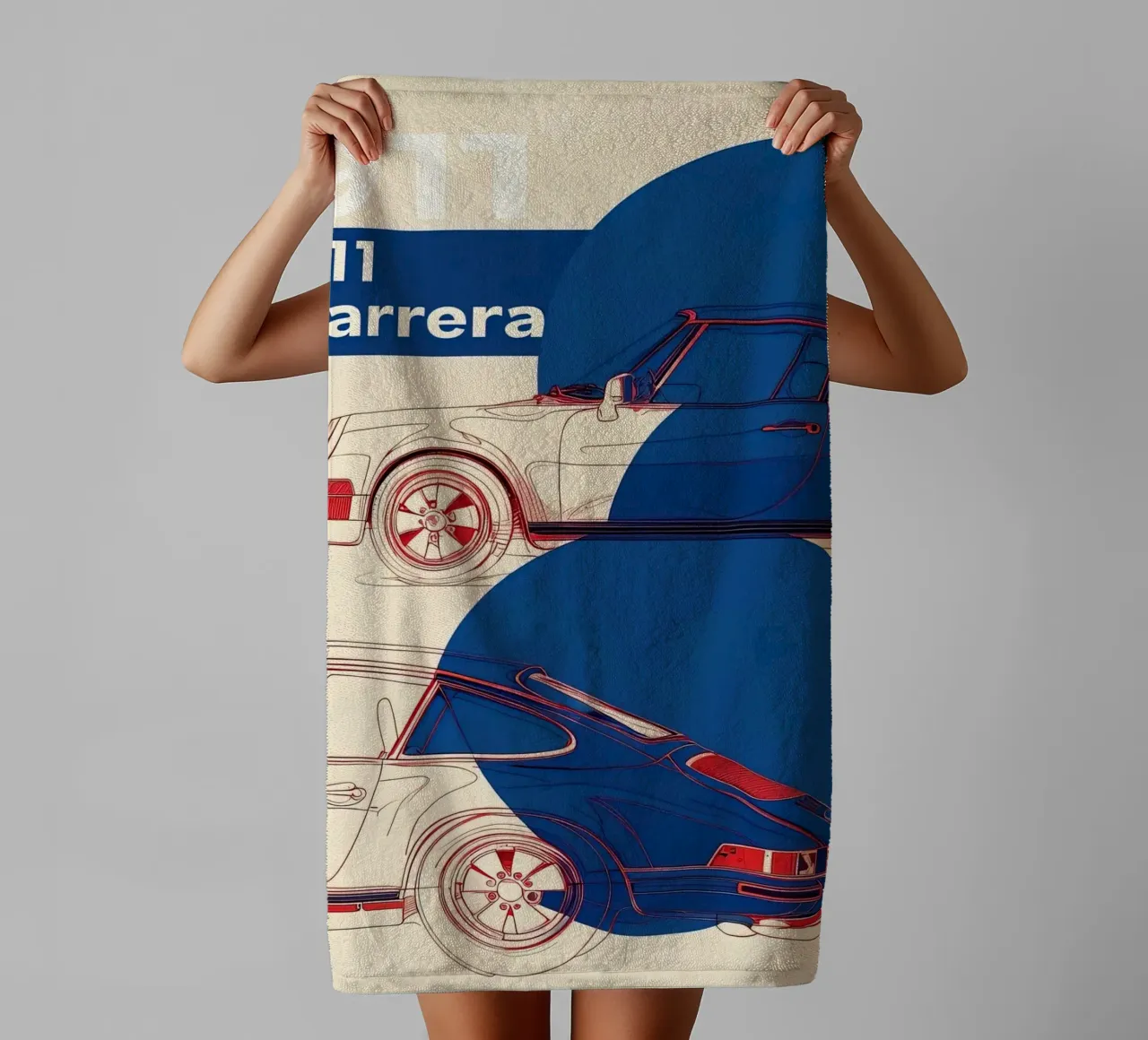 Porsche 911 towel by 🥝 KIWI STORE