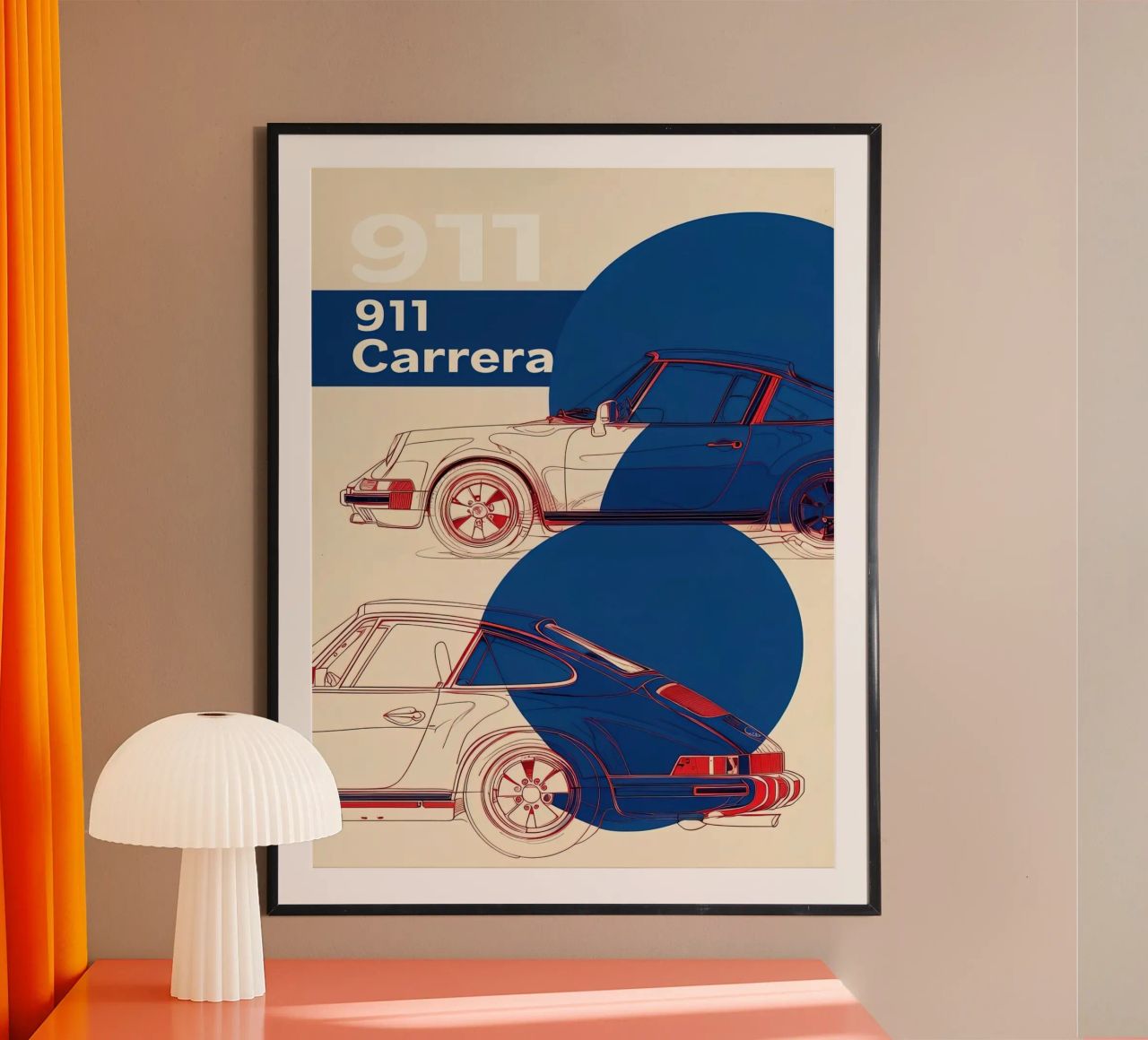 Porsche 911 poster de 🥝 KIWI STORE