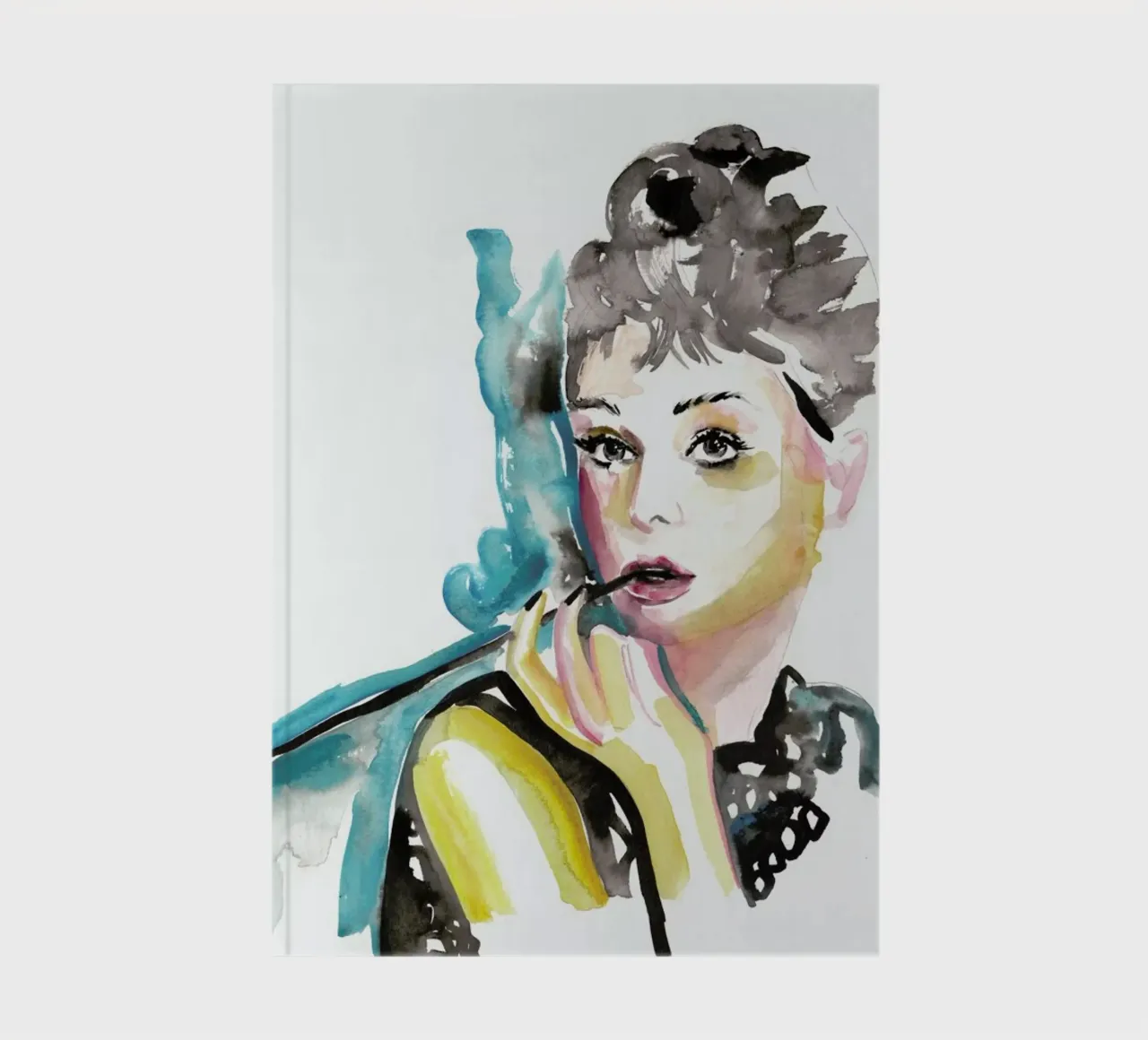 Audrey Is The Prize notebook by Victoria Verbaan