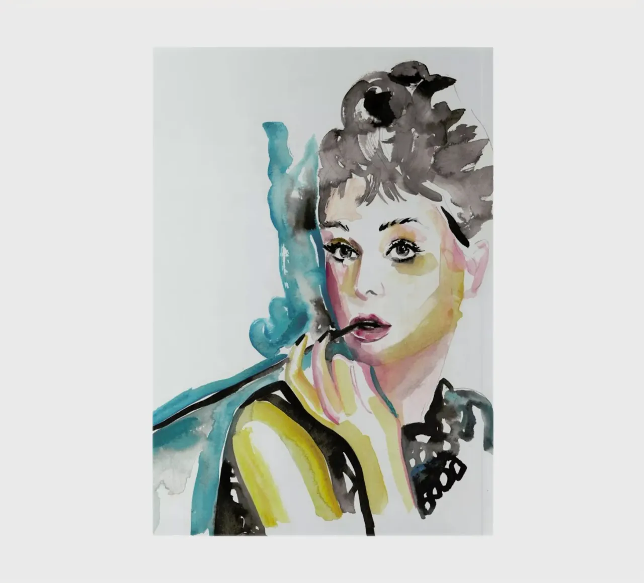 Audrey Is The Prize notebook by Victoria Verbaan