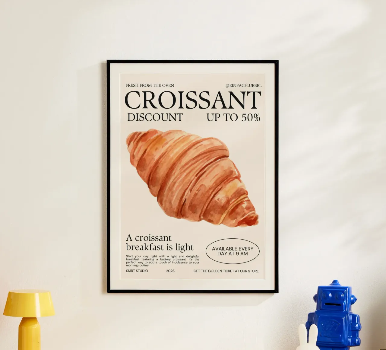 CROISSANT poster da Einfach Uebel