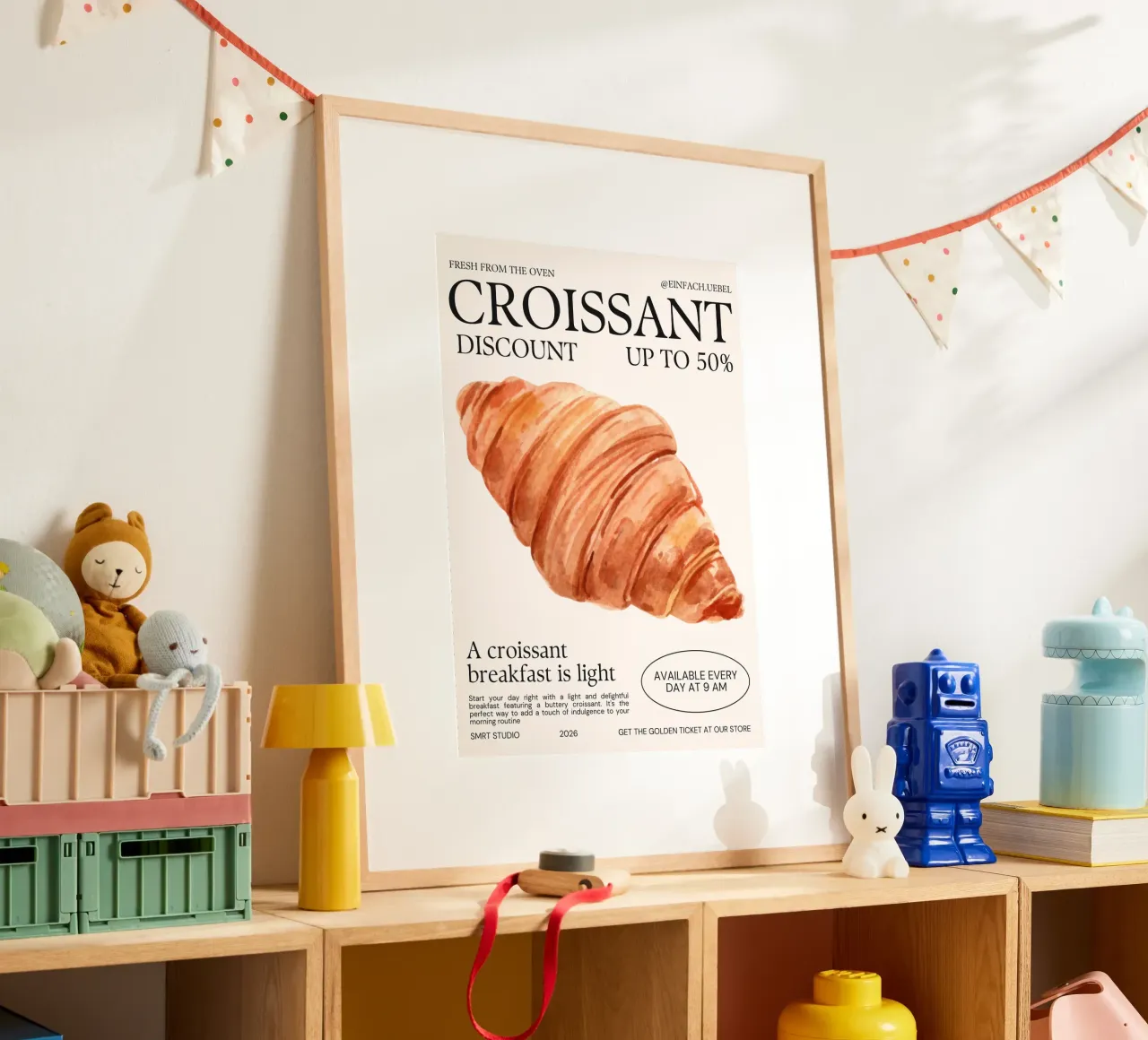 CROISSANT poster da Einfach Uebel