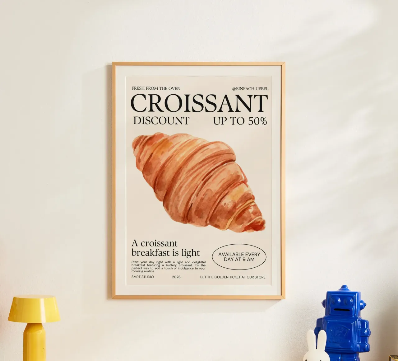 CROISSANT poster da Einfach Uebel