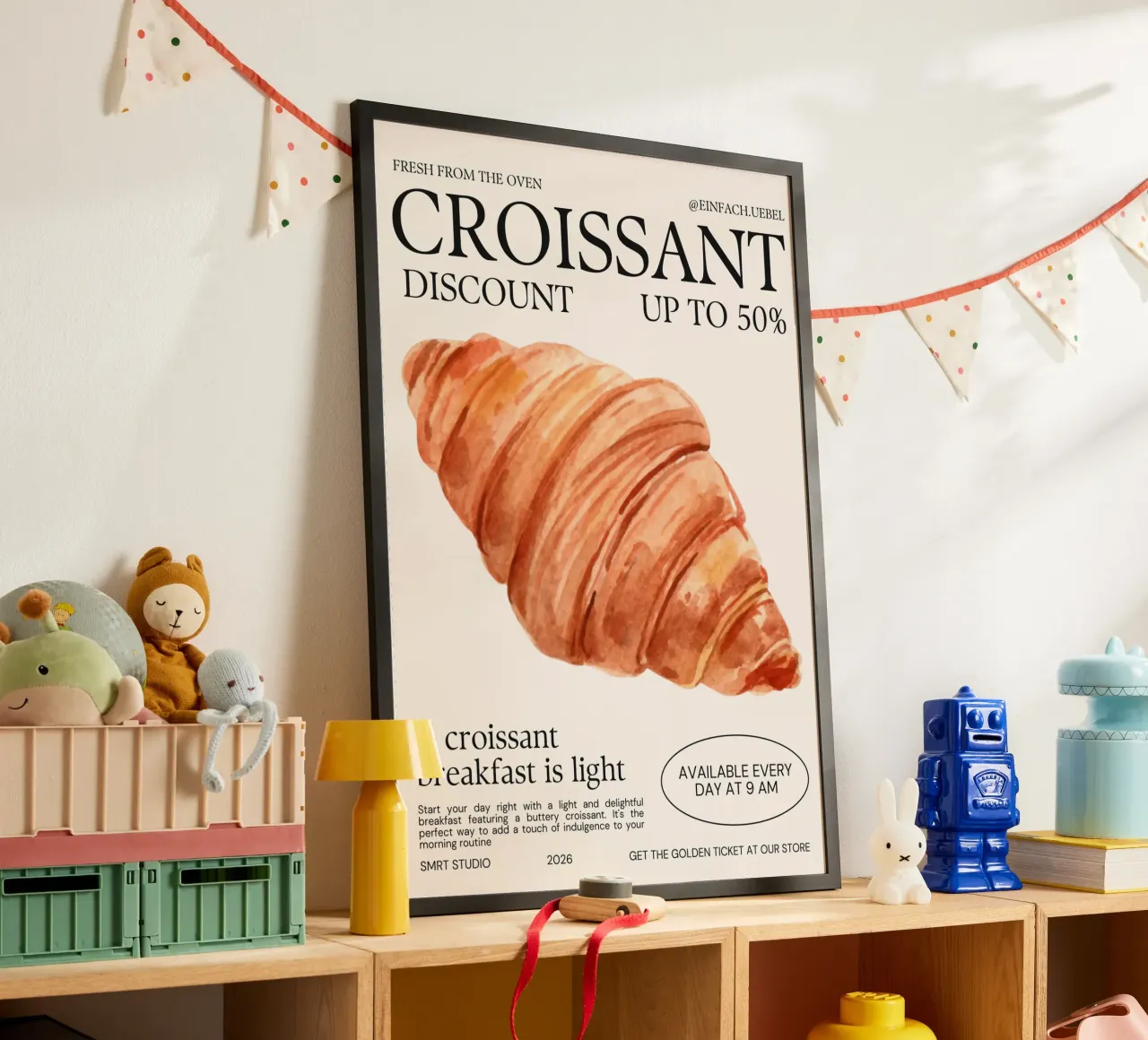 CROISSANT poster da Einfach Uebel