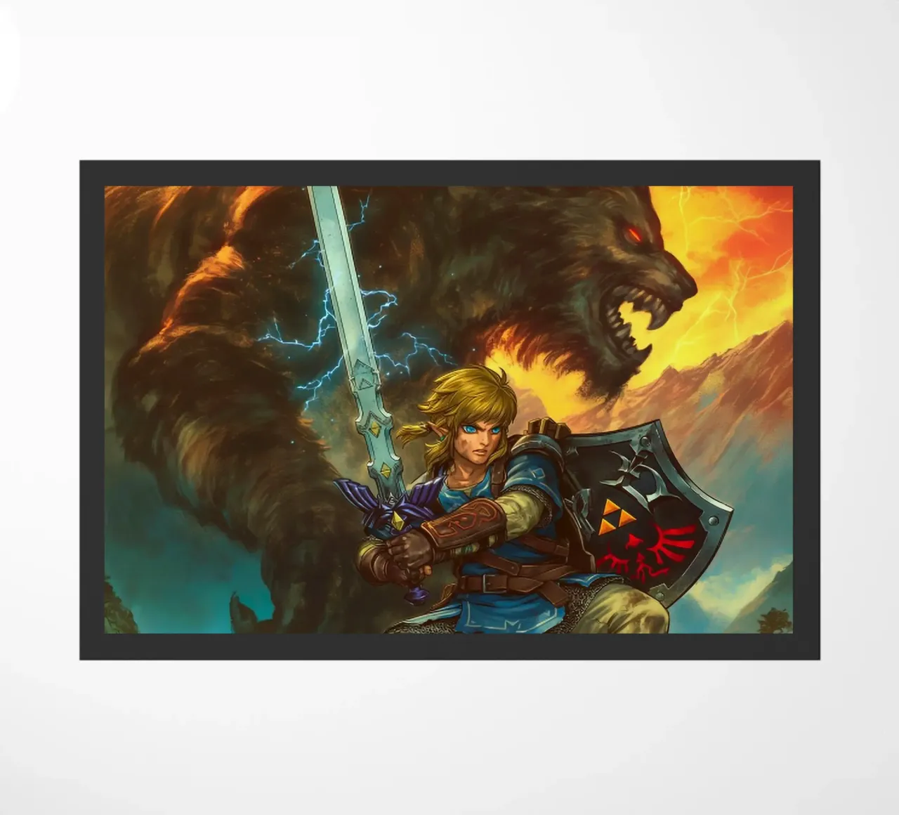 Link La leggenda di Zelda zerbino da Fleur de Lys