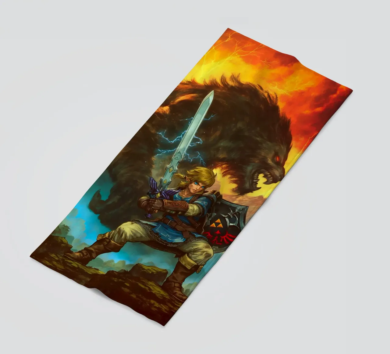 Link La leggenda di Zelda telo mare da Fleur de Lys