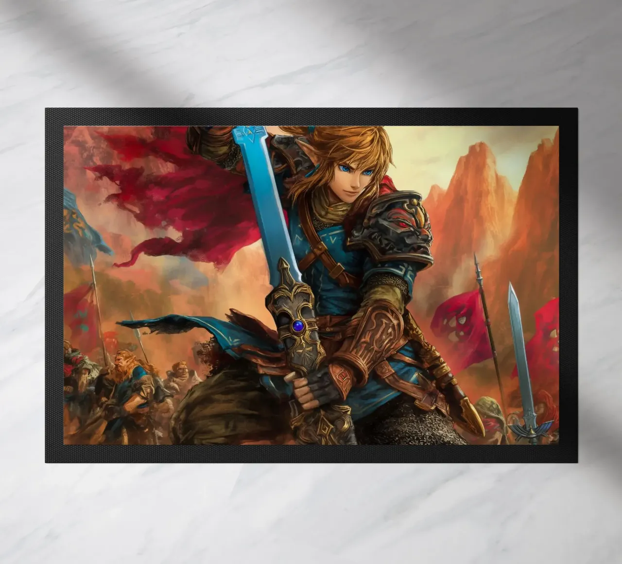 Link La leggenda di Zelda zerbino da Fleur de Lys