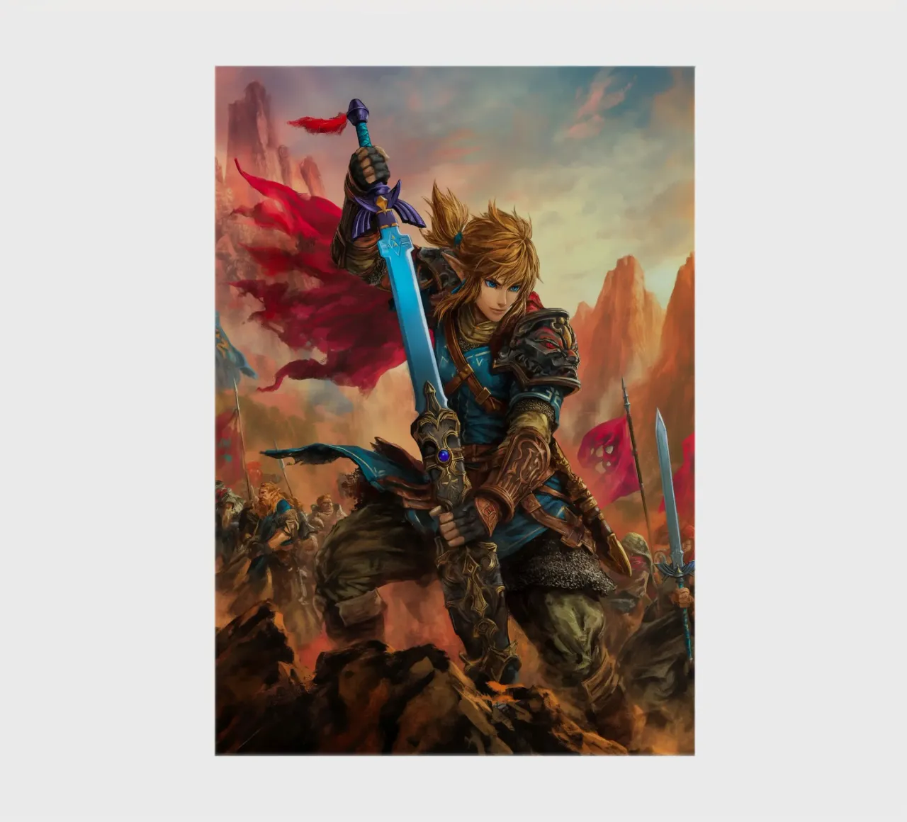 Link The Legend of Zelda notebook by Fleur de Lys