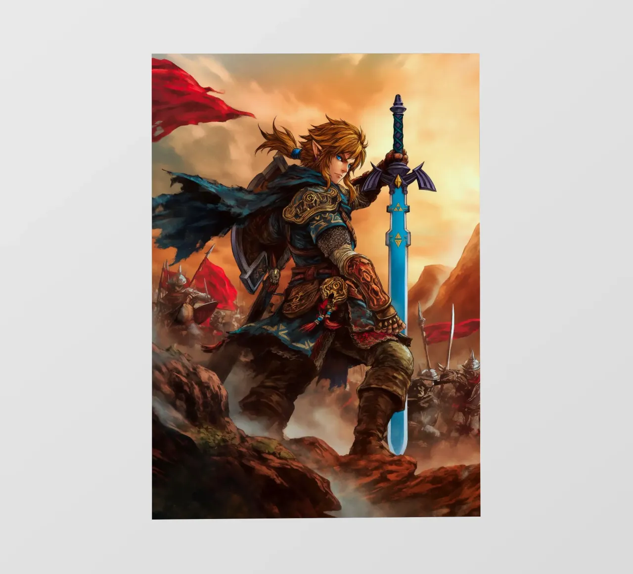 Link La leggenda di Zelda telo in pvc da Fleur de Lys