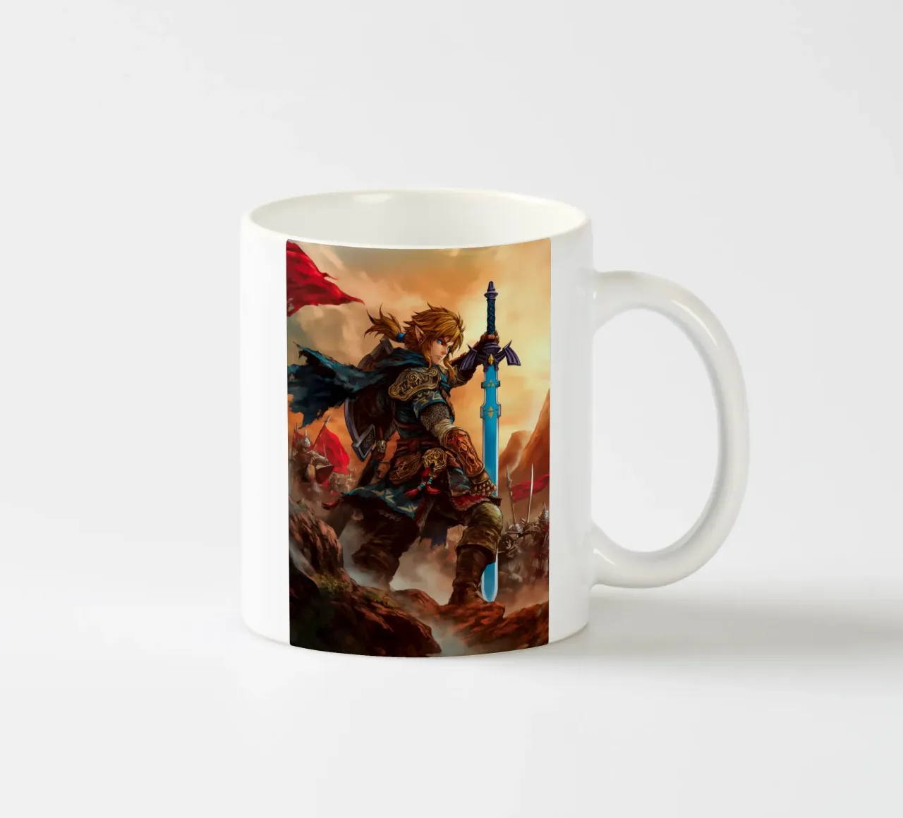 Link La leggenda di Zelda tazza in ceramica da Fleur de Lys