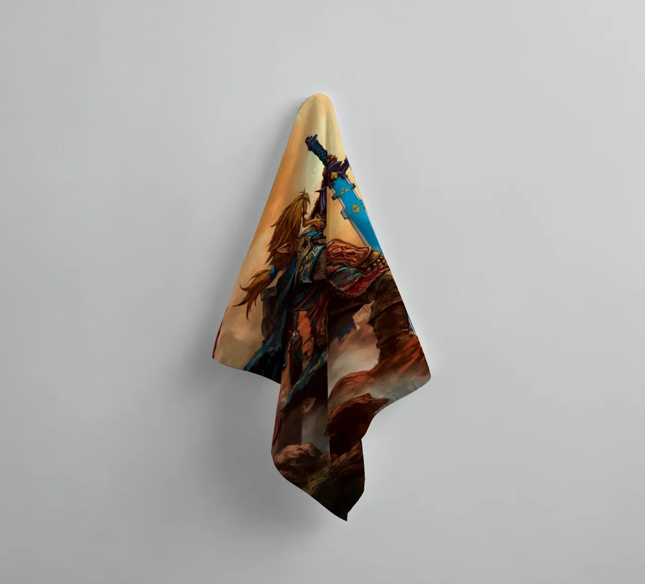 Link The Legend of Zelda towel by Fleur de Lys