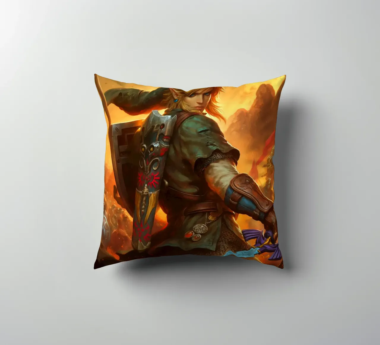 Link La leggenda di Zelda cuscino da Fleur de Lys