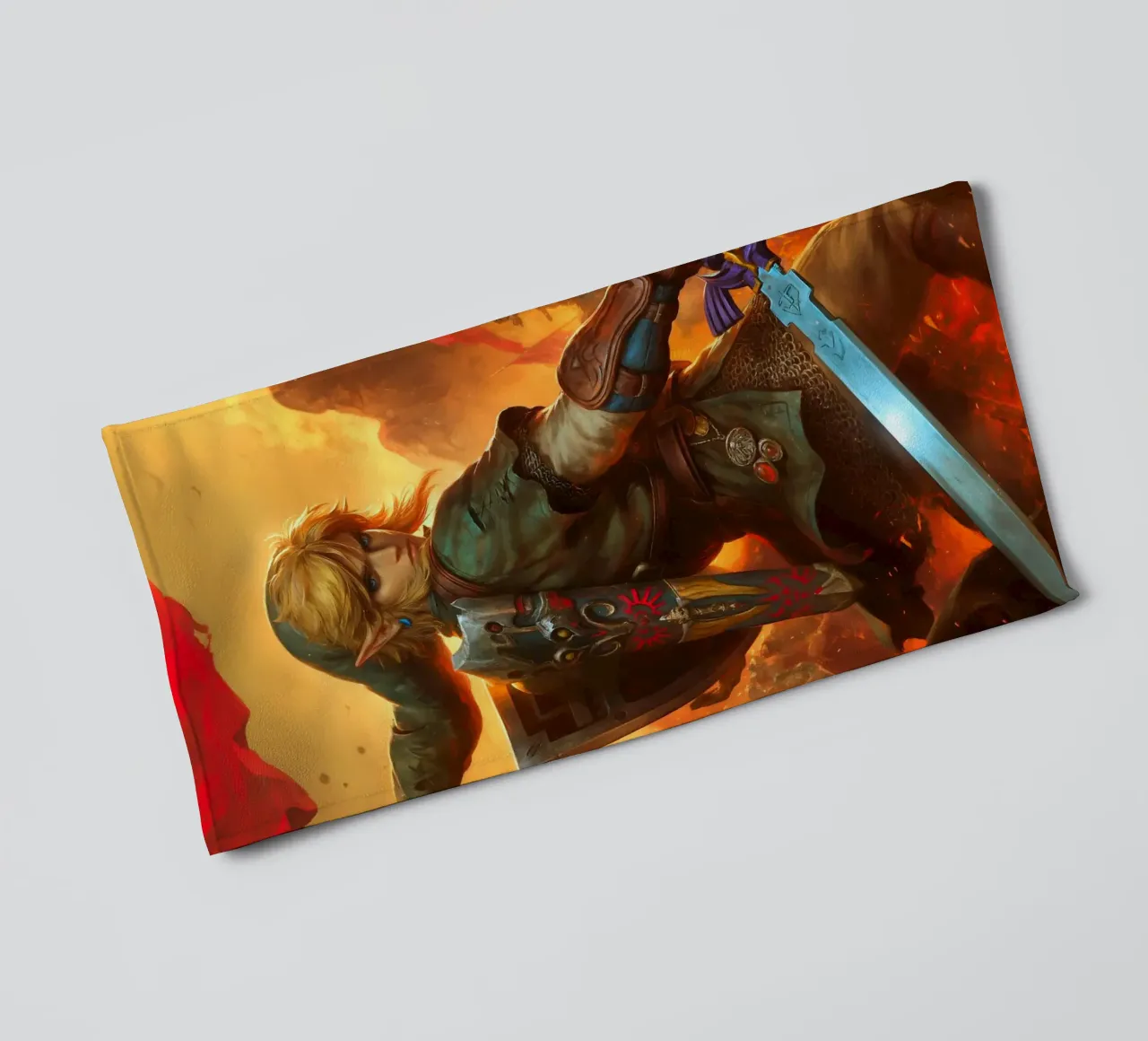 Link The Legend of Zelda towel by Fleur de Lys