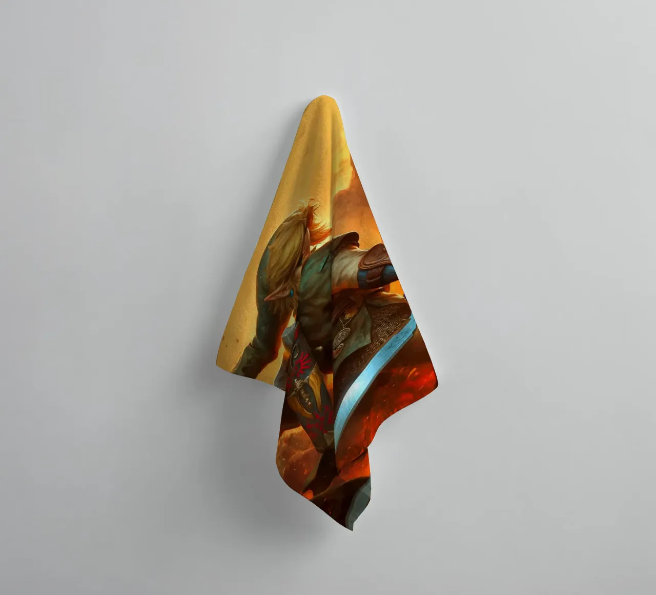 Link The Legend of Zelda towel by Fleur de Lys