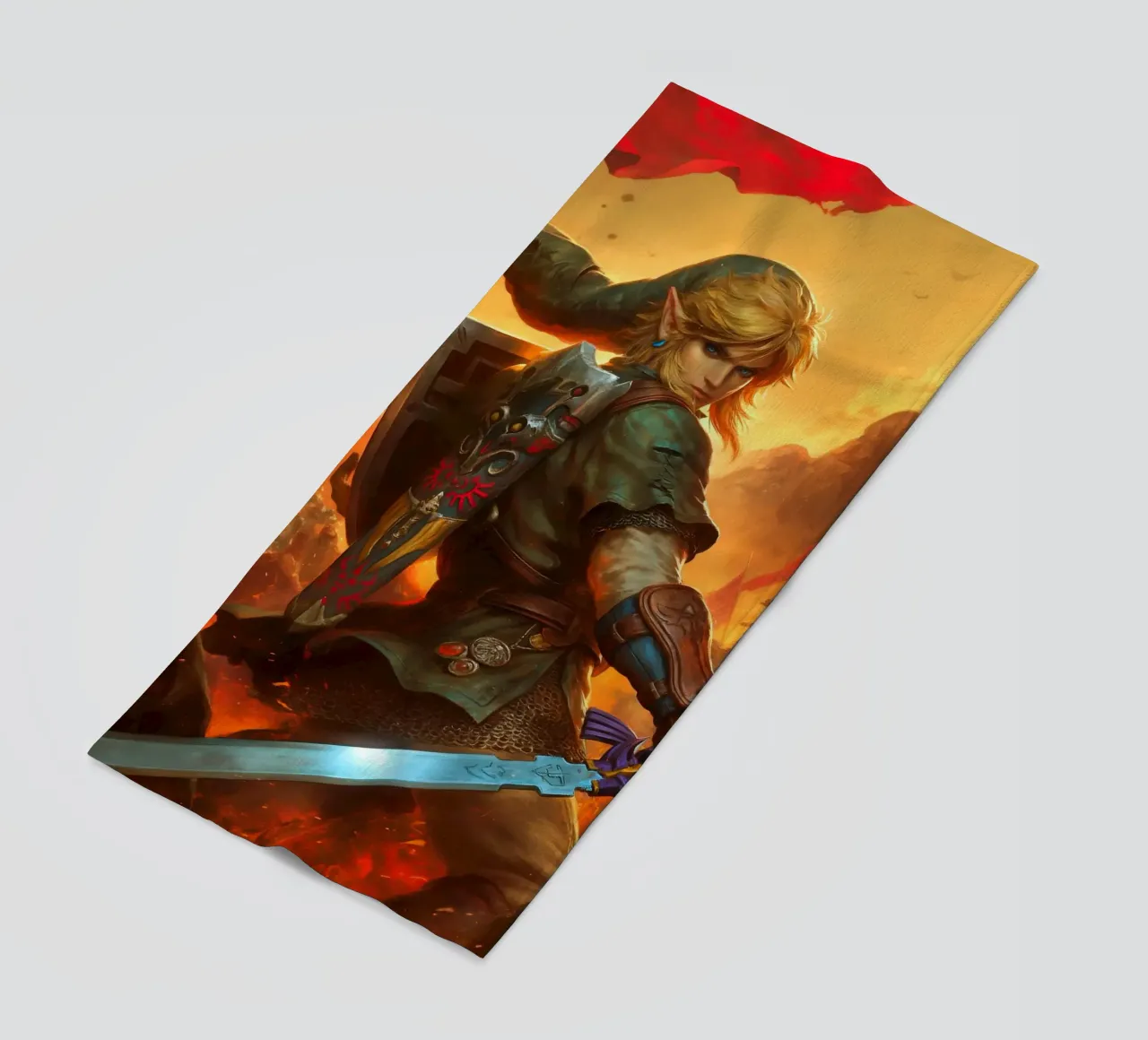 Link La leggenda di Zelda telo mare da Fleur de Lys