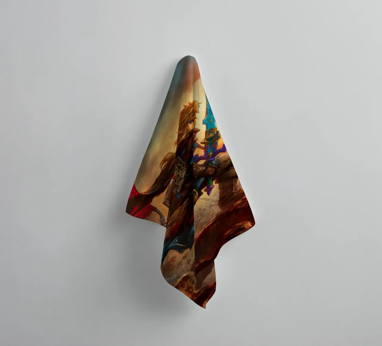 Link The Legend of Zelda towel by Fleur de Lys