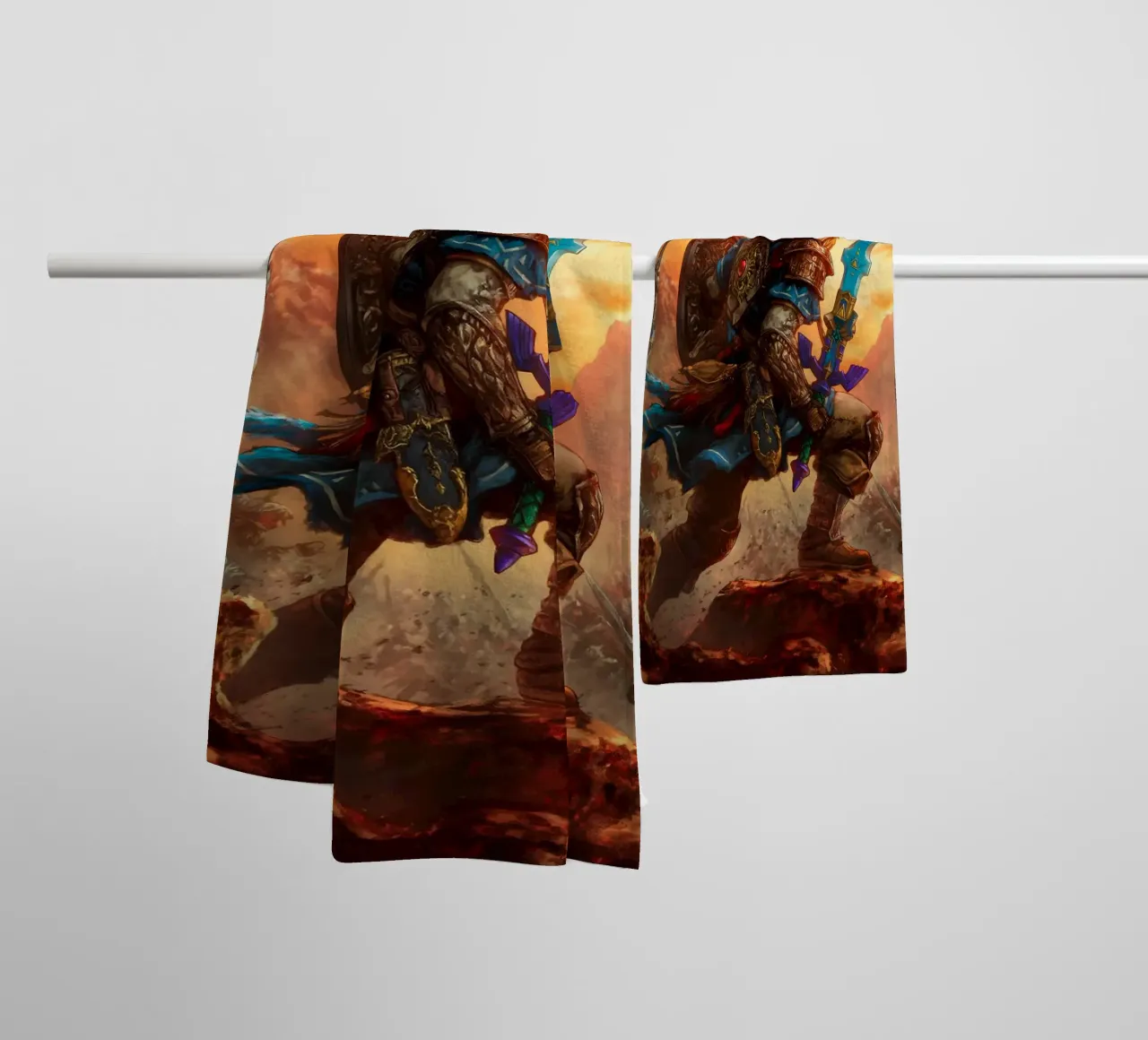 Link The Legend of Zelda towel by Fleur de Lys