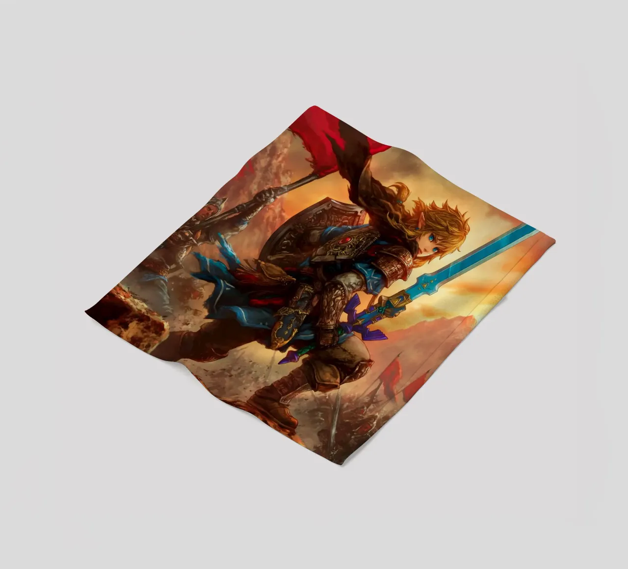 Link La leggenda di Zelda coperta in pile da Fleur de Lys