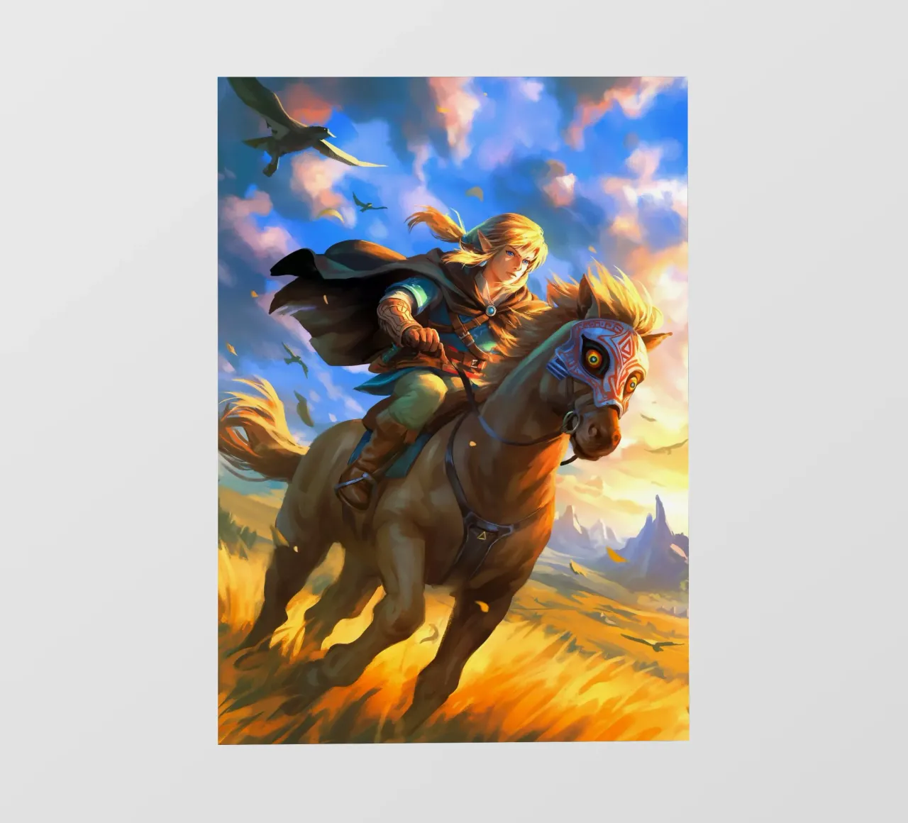 Link La leggenda di Zelda telo in pvc da Fleur de Lys