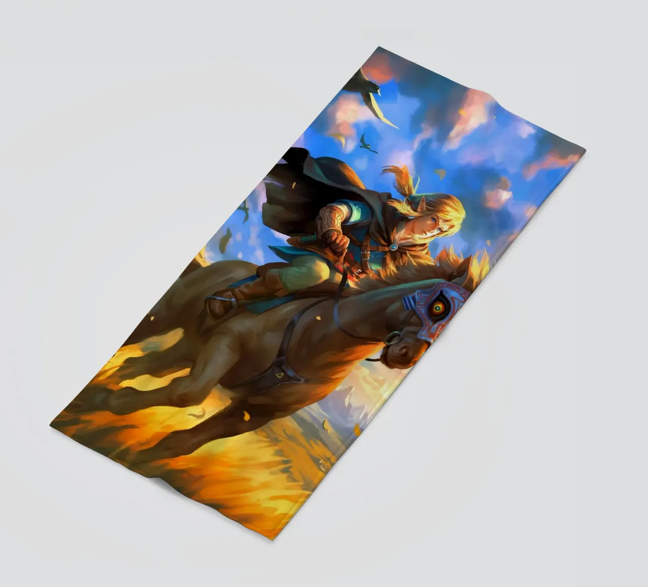 Link La leggenda di Zelda telo mare da Fleur de Lys