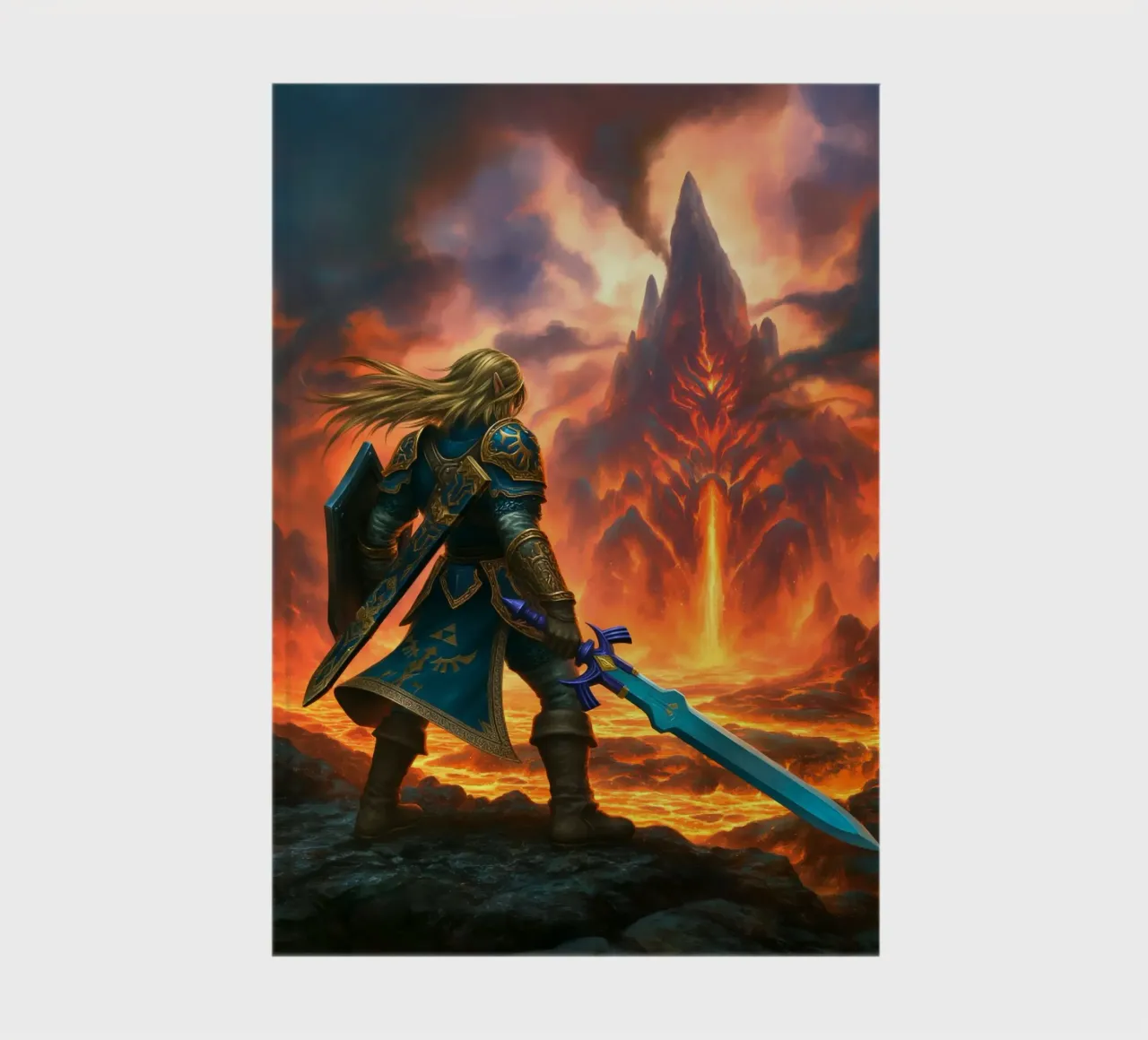 Link The Legend of Zelda notebook by Fleur de Lys